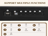 GPP-101 88 Key Full Size Semi-Weighted Standard Keyboards Digital Piano with MIDI Bluetooth, 24176485