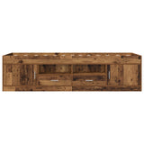 Bed Frame with Storage Old Wood 80 x 200 cm Engineered Wood 3429496