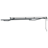 Awning Frame Retractable Anthracite 3 x 2 m Metal 42002553