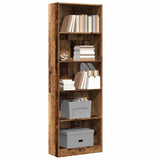 Bookcase Old Wood 60x24x176 cm Engineered Wood 857828