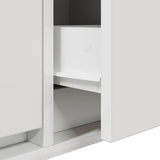 TV Cabinet White 60x31x25,5 cm Engineered Wood 861490