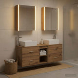 Bathroom Furniture Set 5 pcs Artisan Oak 3406854