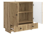 Sideboard Artisan Oak 66 x 34.5 x 95 cm Engineered Wood 893984