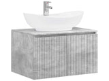 Bathroom Furniture Set Concrete Grey Engineered Wood 3404343