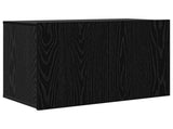 TV Wall Unit 5 pcs Black Oak Engineered Wood 3402772
