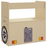 3 Piece Kids Table and Chair Set Off-road Car Design MDF 10406