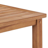 48979 Coffee Table 45x45x45 cm Solid Teak Wood