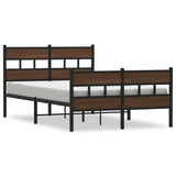 Bed Frame without Mattress with Headboard and Footboard 120x200 cm 4017167