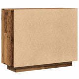 Sideboard Old Wood 92x35x75 cm Engineered Wood 856864
