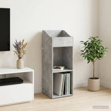 Record Cabinet Concrete Grey 36 x 36 x 95.5 cm Engineered Wood 8012829