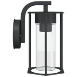 Outdoor Wall Lights 2pcs Black Stainless Steel 4006259