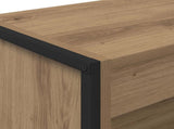Book Cabinet Artisian Oak 60 x 30 x 155 cm Engineered Wood 886401