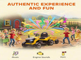 12V Ride on Tractor and Trailer with Remote Control, Music, Shifter, Start-Up Sound, for Kids Ages T3398P378931