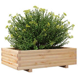 Garden Planter 90x60x26.5 cm Solid Wood Pine 847343