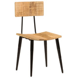 Dining Chairs 2 pcs 44x40x80 cm Solid Wood Mango 348161