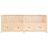 Day Bed without Mattress 80x200 cm Solid Wood Pine 820906