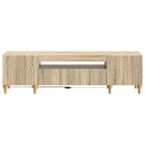 LED TV Cabinet Sonoma Oak Engineered Wood 896247