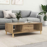 Coffee Table Artisan Oak 102 x 55 x 35 cm Engineered Wood 875120