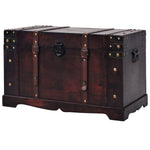 Vintage Treasure Chest Wood 66x38x40 cm 245478