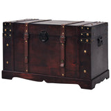245478 Vintage Treasure Chest Wood 66x38x40 cm