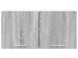 Hanging Cabinet 2 pcs Grey Sonoma and White 60 x 31 x 40 cm 884173