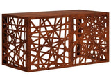 Air Conditioner Cover Rusty 100 x 50 x 70 cm Weathering Steel 8014163