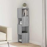 Corner Cabinet Grey Sonoma 25.5x25x102cm Engineered Wood 889810