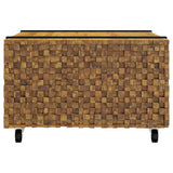 Coffee Table Brown 60 x 60 x 38 cm Solid Teak Wood 4009310