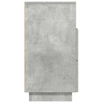 ZNTS Bedside Cabinet with 2 Drawers Concrete Grey 36x36x68 cm 858584