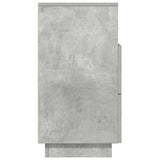 ZNTS Bedside Cabinet with 2 Drawers Concrete Grey 36x36x68 cm 858584