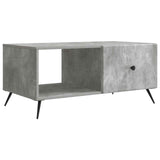 Coffee Table Concrete Grey 90 x 50 x 40 cm Engineered Wood 895648