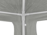 Party Tent Light Grey 900 x 300 x 255 cm PE and Steel 42032991