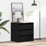 Drawer Cabinet Black 61 x 41 x 58 cm Engineered Wood 868892