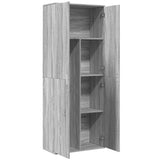 Highboard Grey Sonoma 70x35x180 cm Engineered Wood 3276663
