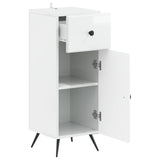 Bathroom Storage Cainet BREDA High Gloss White 30 x 31 x 80 cm 897489