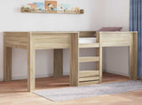 Bunk Bed for Kids Sonoma Oak 80 x 200 cm Engineered wood 3410485