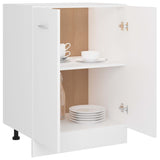 Bottom Cabinet Lyon White 60x46x81.5 cm Engineered Wood 801188