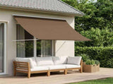 Awning Taupe 150 x 150 cm 180 g / m Polyester with PU Coated 42037115