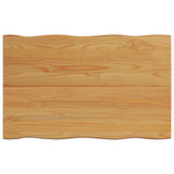 Dining Table EKAI Black 112 x 70 x 76.5 cm Solid Pine Wood 42037007
