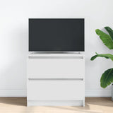 TV Cabinet White 60x35x54 cm Engineered Wood 861778