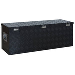 ZNTS Aluminium Box 1085x370x400 mm Black 144846