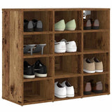 Shoe Cabinet Old Wood 77.5 x 30 x 67 cm Engineered Wood 875212