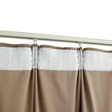Blackout Curtains 2 pcs with Hooks Velvet Beige 140x225 cm 134509