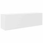 ZNTS Bathroom Wall Cabinet White 100x25x30 cm Engineered Wood 860094