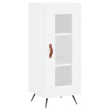 Highboard White 34.5x34x180 cm Engineered Wood 3200361