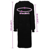 Robe Black XL Cotton 4100887