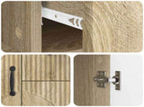 Sideboard Sonoma Oak 89 x 34.5 x 57 cm Engineered Wood 895347