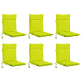 6-Piece High Back Chair Cushions GEMERT 6 pcs 100% Polyester 946485