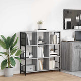 Bookshelf Grey Sonoma 102 x 32 x 104.5 cm Engineered Wood 884009