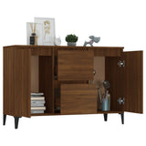 Sideboard Brown Oak 102x35x70 cm Engineered Wood 815167